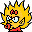 Simpsons Family Fiendish Maggie Icon